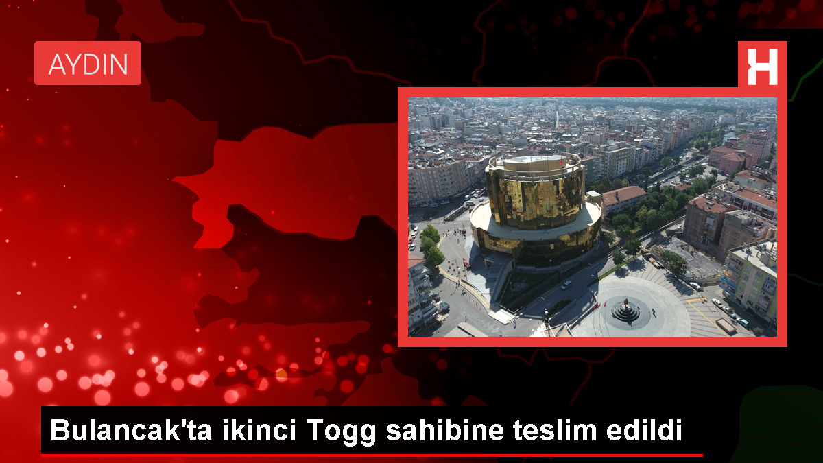 Türkiye'nin yerli ve ulusal arabası Togg, Bulancak'ta sahibine teslim edildi