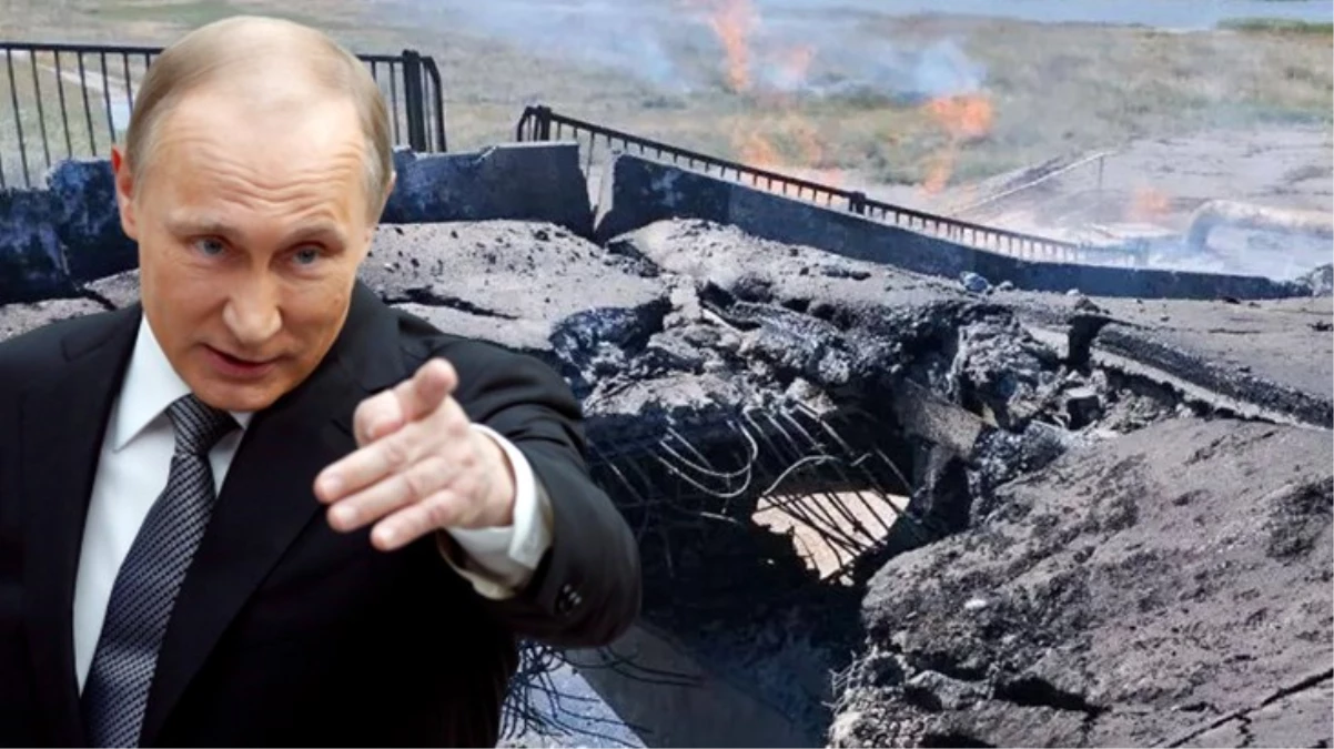 Ukrayna'dan Putin kızdıracak saldırı! Kritik köprüleri füzelerle vurdular