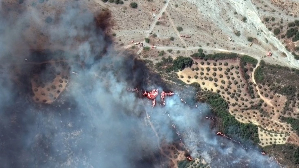 Yunanistan'daki orman yangınlarında 8. gün! Yangın söndürme uçağı düştü, gruplar bölgeye gidiyor
