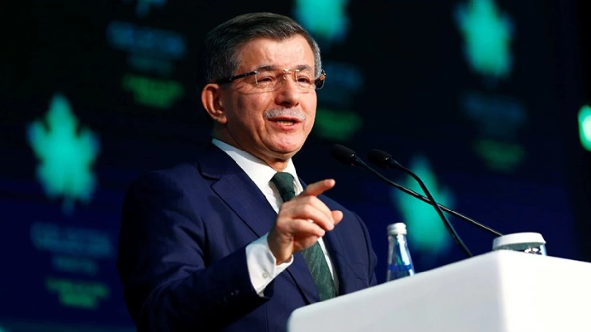 Ahmet Davutoğlu: Lokal seçimlere Gelecek Partisi logosu ve ismiyle gireceğiz