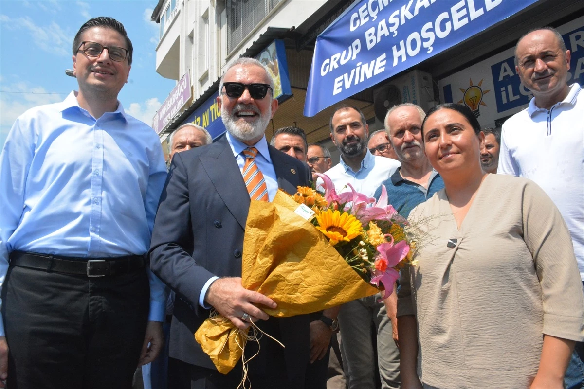 AK Parti Küme Başkanvekili Bahadır Yenişehirlioğlu, trafik kazası sonrası Akhisar'a ziyaret gerçekleştirdi