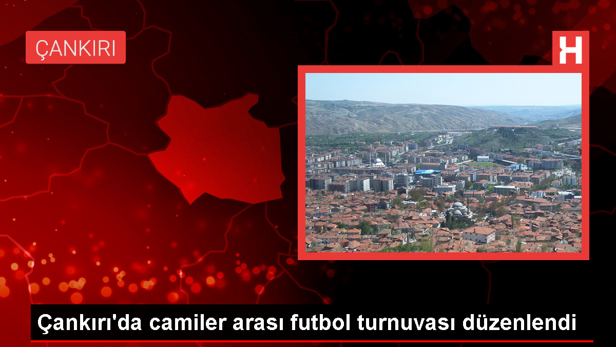 Çankırı'da mescitler ortası futbol turnuvası düzenlendi