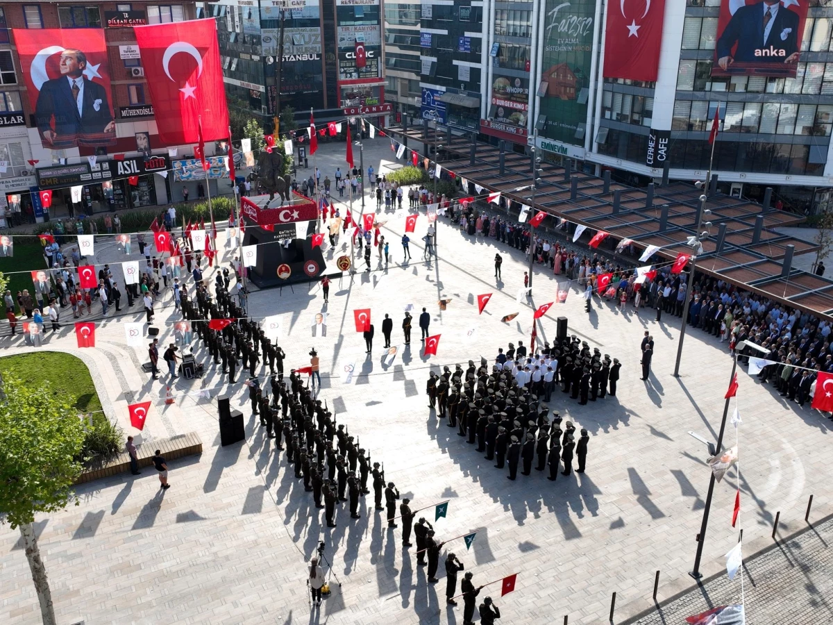 Çerkezköy'de 30 Ağustos Zafer Bayramı Kutlamaları