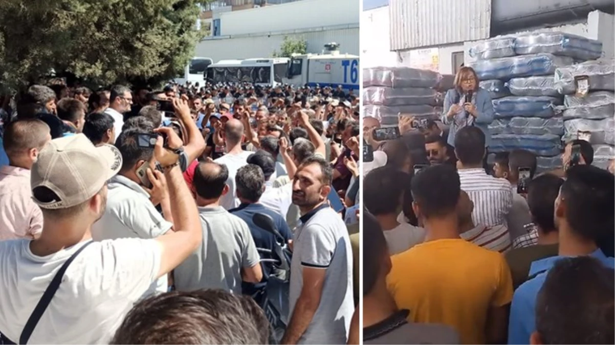 Fatma Şahin işvereni överek emekçileri vazgeçirmeye çalışmıştı! Gaziantep'te greve çıkan dokuma çalışanları istediğini aldı