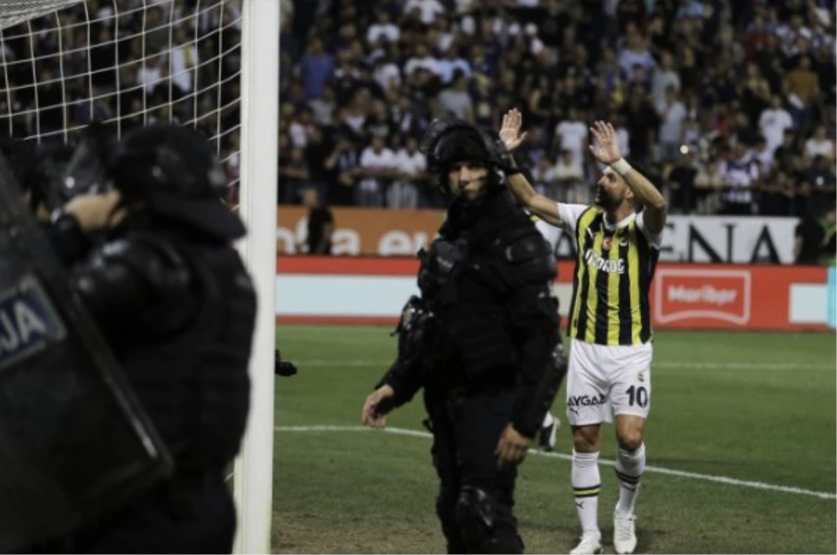 Fenerbahçe-Maribor maçında ne oldu, neden hengame çıktı?