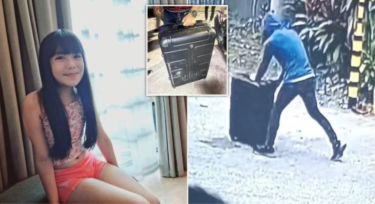 Filipinler'de 32 yaşındaki apartman vazifelisi 8 yaşındaki kızı bavula koyup kaçırdı
