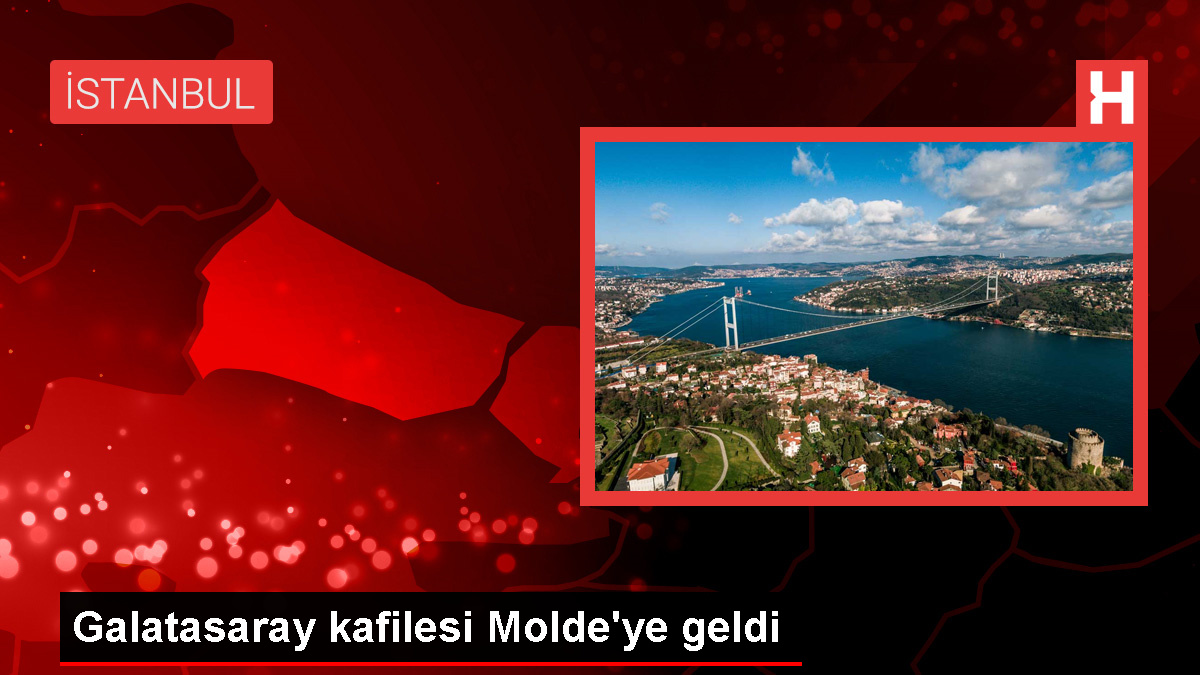 Galatasaray Molde maçı için Norveç'e gitti