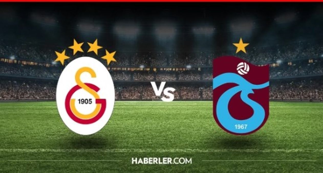 GS TS maçı ne vakit? Galatasaray-Trabzonspor maçı ne vakit, saat kaçta?