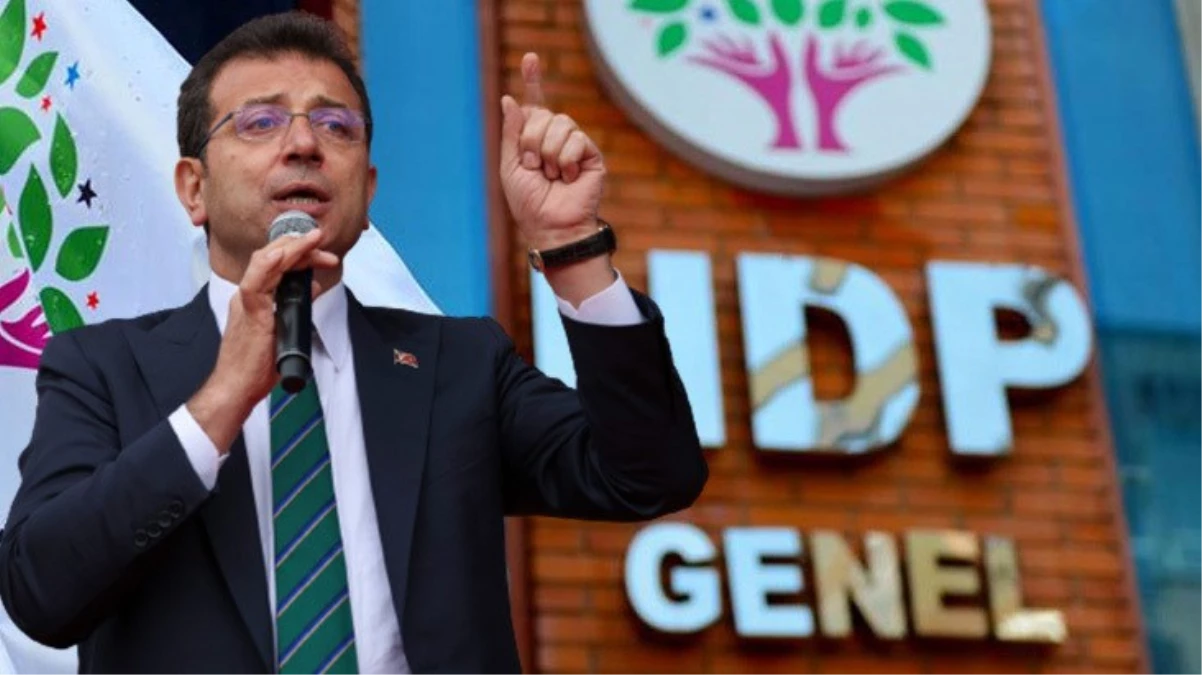 İmamoğlu'nun "İstanbul ittifakı" davetine HDP'den birinci yorum: Bir suda iki kere yıkanılır mı?