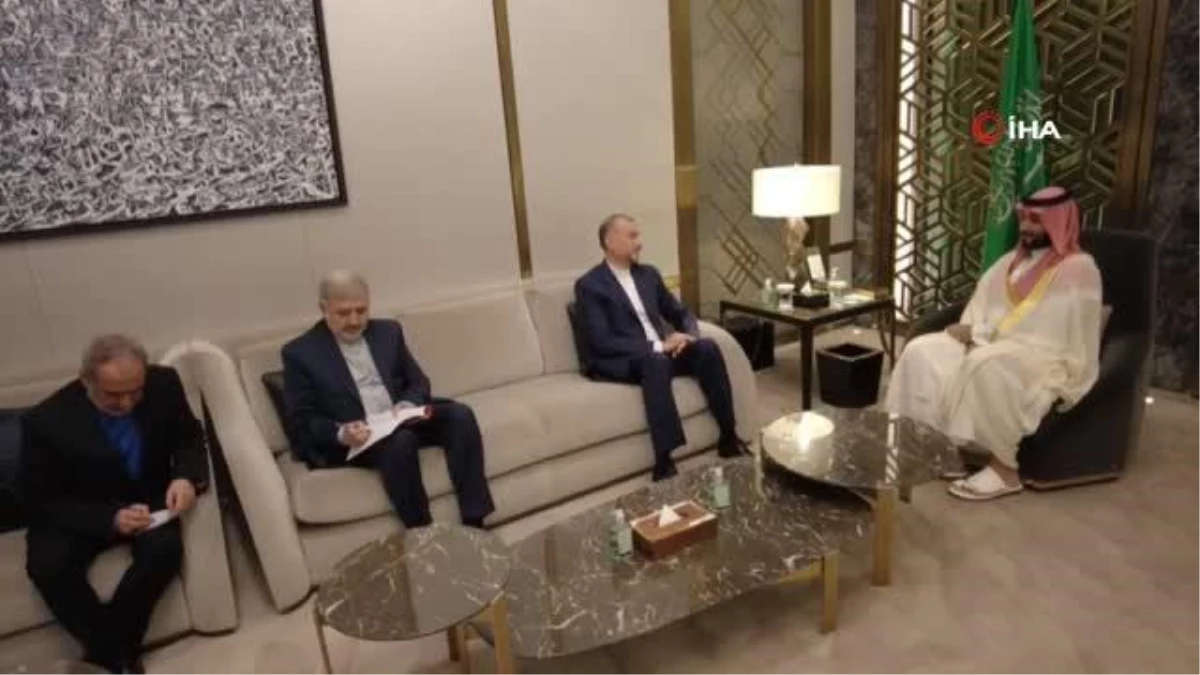 İran Dışişleri Bakanı Abdullahiyan, Suudi Arabistan Veliaht Prensi Selman ile görüştü