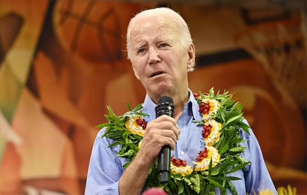 Joe Biden 114 kişinin vefatına neden olan Hawaii yangınını kendi meskeninde çıkan mutfak yangınına benzetince büyük reaksiyon çekti
