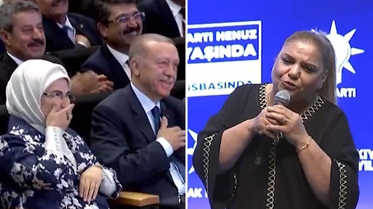 Kibariye, sahneden Erdoğan çiftine hitap etti: Götürdük malları valla