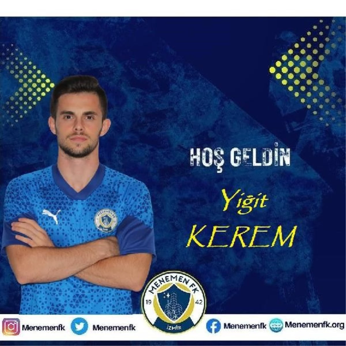 Menemen Futbol Kulübü, Yiğit Kerem'i transfer etti
