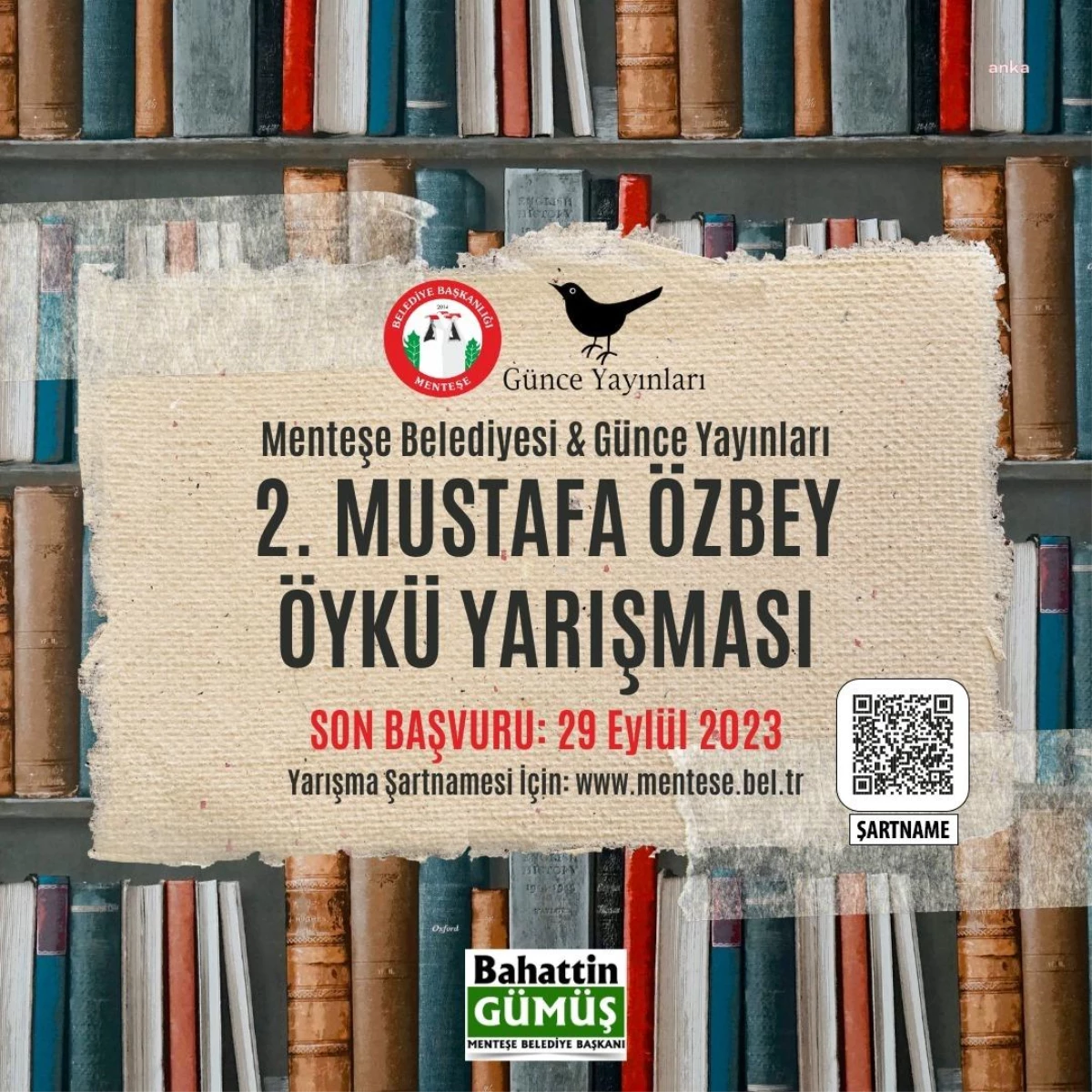 Mustafa Özbey Edebiyat Mükafatı, Menteşe'de Sahibini Bulacak