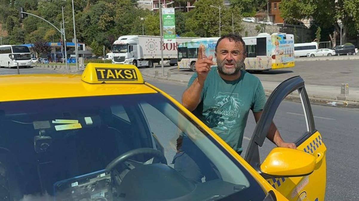 Polis takımlarına yaptığı gösteri yapan taksiciye iki sefer ceza yazıldı