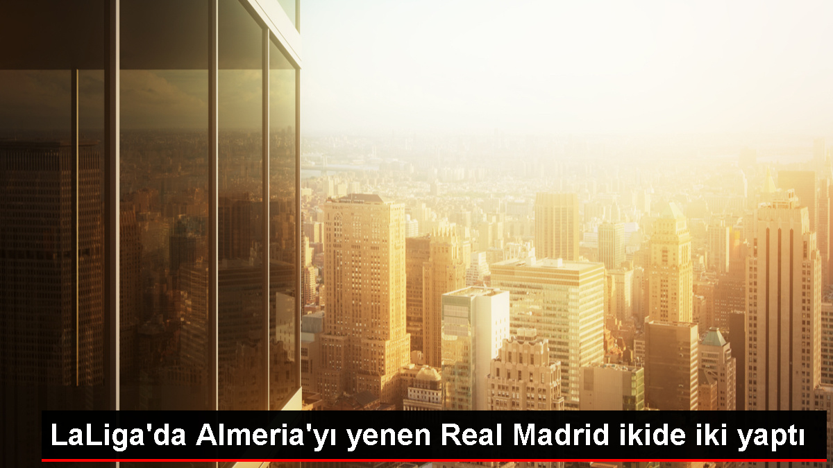 Real Madrid, deplasmanda Almeria'yı 3-1 yendi