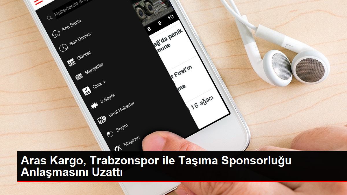 Trabzonspor, Aras Kargo ile sponsorluk mukavelesini yeniledi