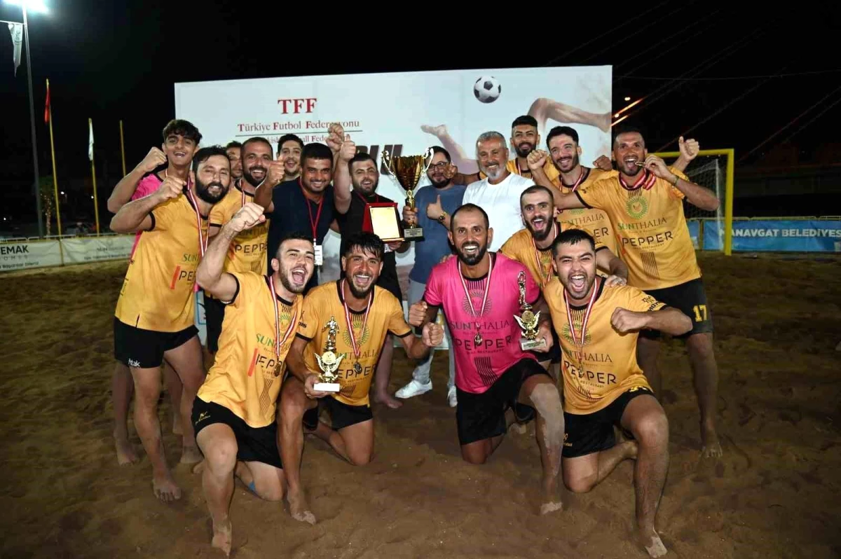 Türkiye Plaj Futbol Ligi Manavgat Etabı Şampiyonu Aşikâr Oldu