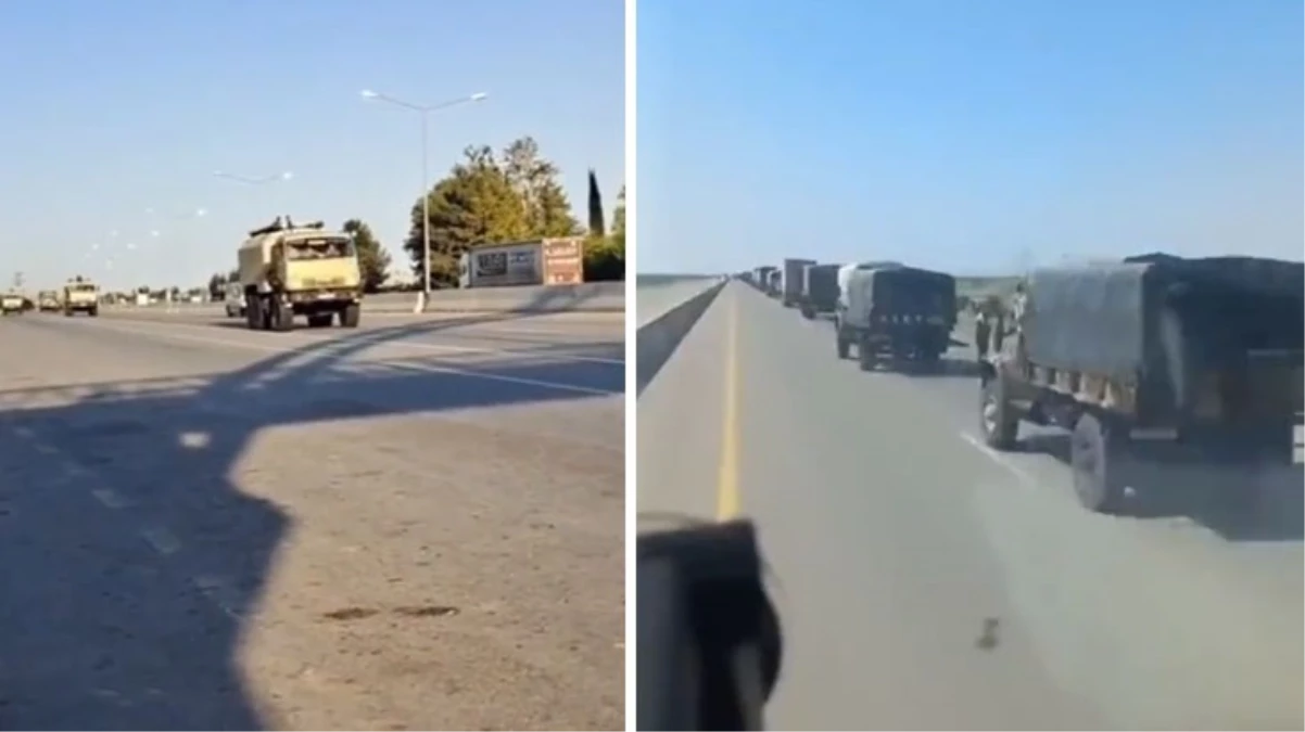 Azerbaycan ordusu, Zengezur Koridoru ve Ermenistan hududuna askeri sevkiyat yapıyor