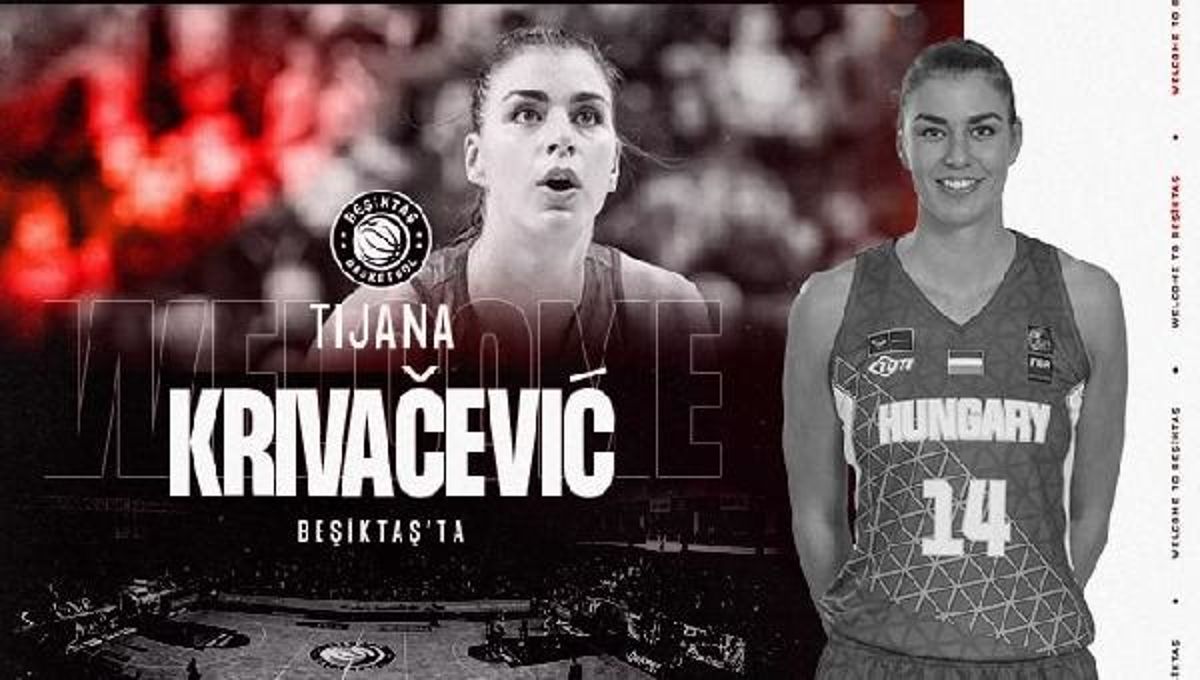 Beşiktaş Bayan Basketbol Grubu Tijana Krivacevic'i transfer etti