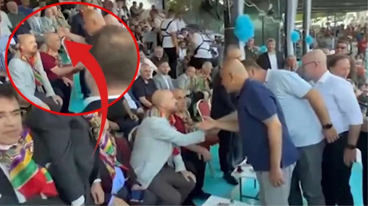 Bilal Erdoğan, Turhan Çömez'in elini havada bıraktı! Sonrasında yaşananlar daha enteresan