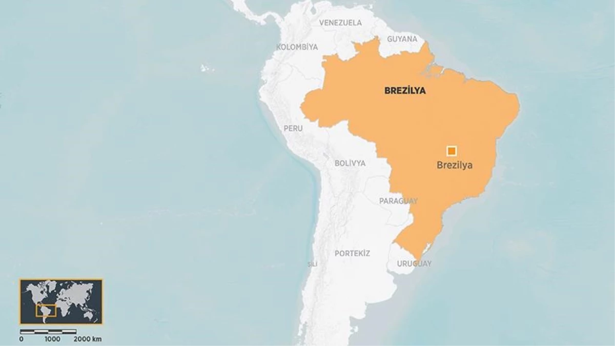 Brezilya hangi yarım kürede? Brezilya'nın pozisyonu ve harita bilgisi