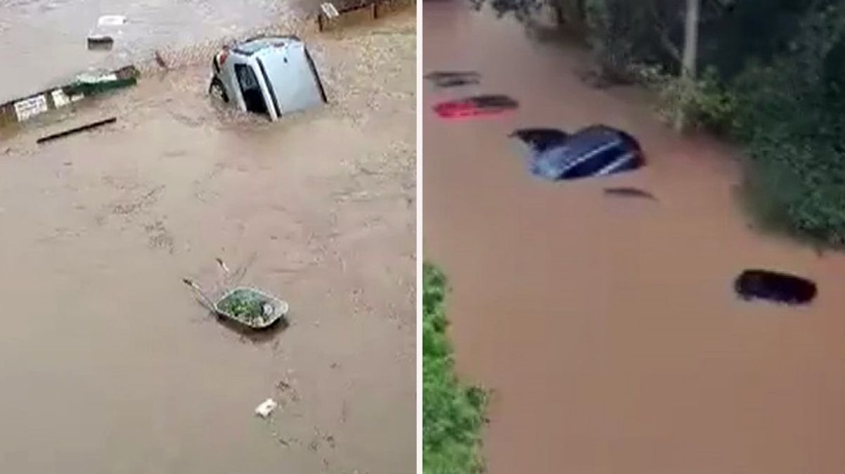 Bulgaristan'ın Burgaz kenti sular altında kaldı: 2 kişi hayatını kaybetti