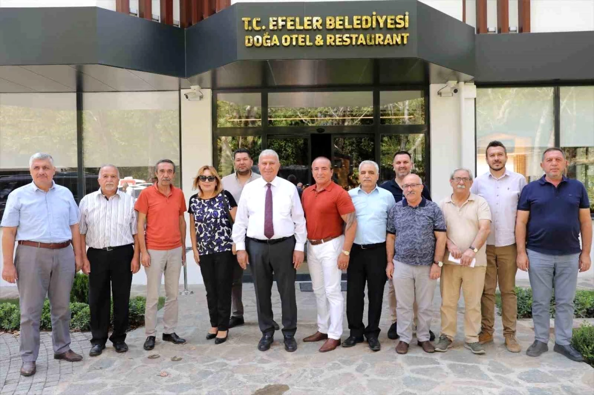 Efeler Belediye Lideri Mehmet Fatih Atay, Tabiat Otel ve Restaurant'ı gezdi