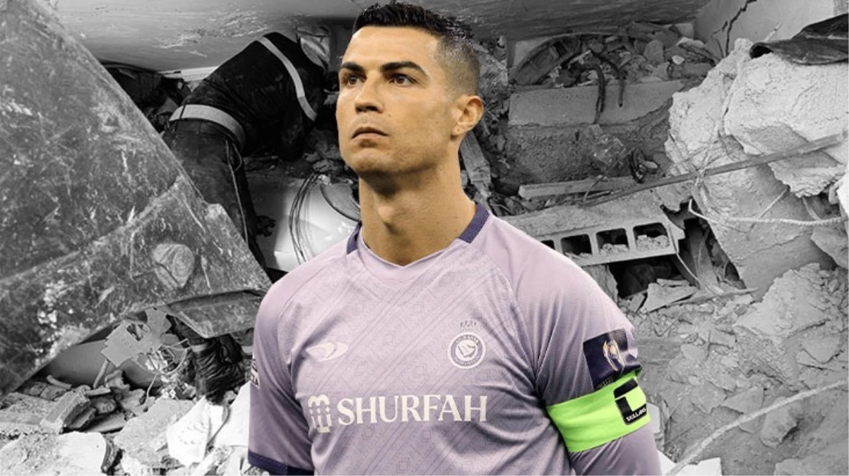 Fas'ta oteli olan Cristiano Ronaldo'dan sarsıntı felaketi sonrası alkışlanacak hareket