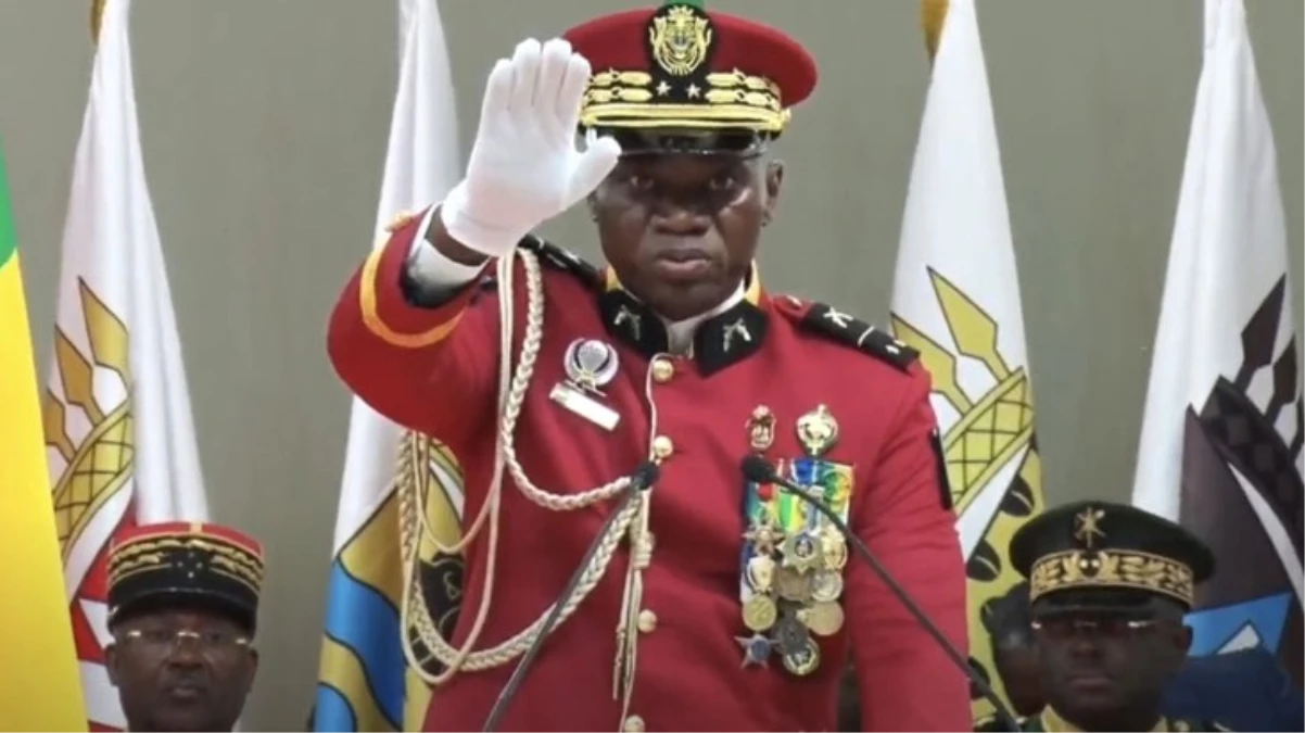 Gabon'daki darbenin gerisindeki kritik isim General Brice Oligui Nguema süreksiz devlet lideri oldu