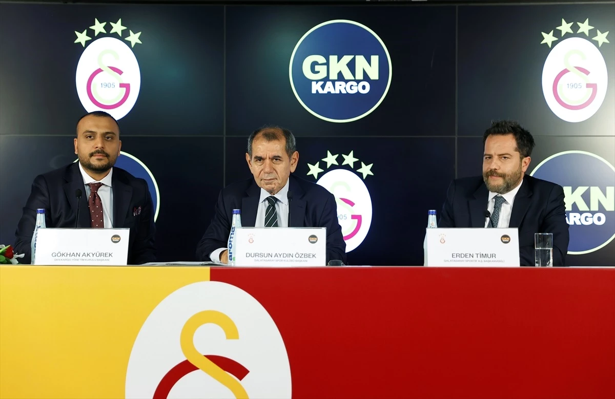 Galatasaray Kulübü, GKN Kargo ile sponsorluk kontratı imzaladı