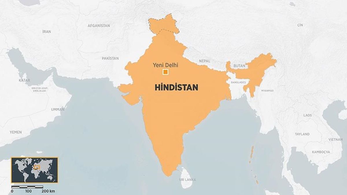 Hindistan hangi yarım kürede? Hindistan'nın pozisyonu ve harita bilgisi