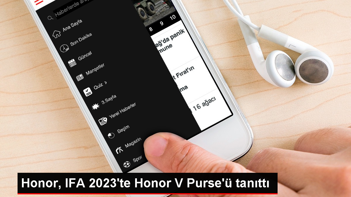 Honor, IFA 2023'te HONOR V Purse'ü tanıttı