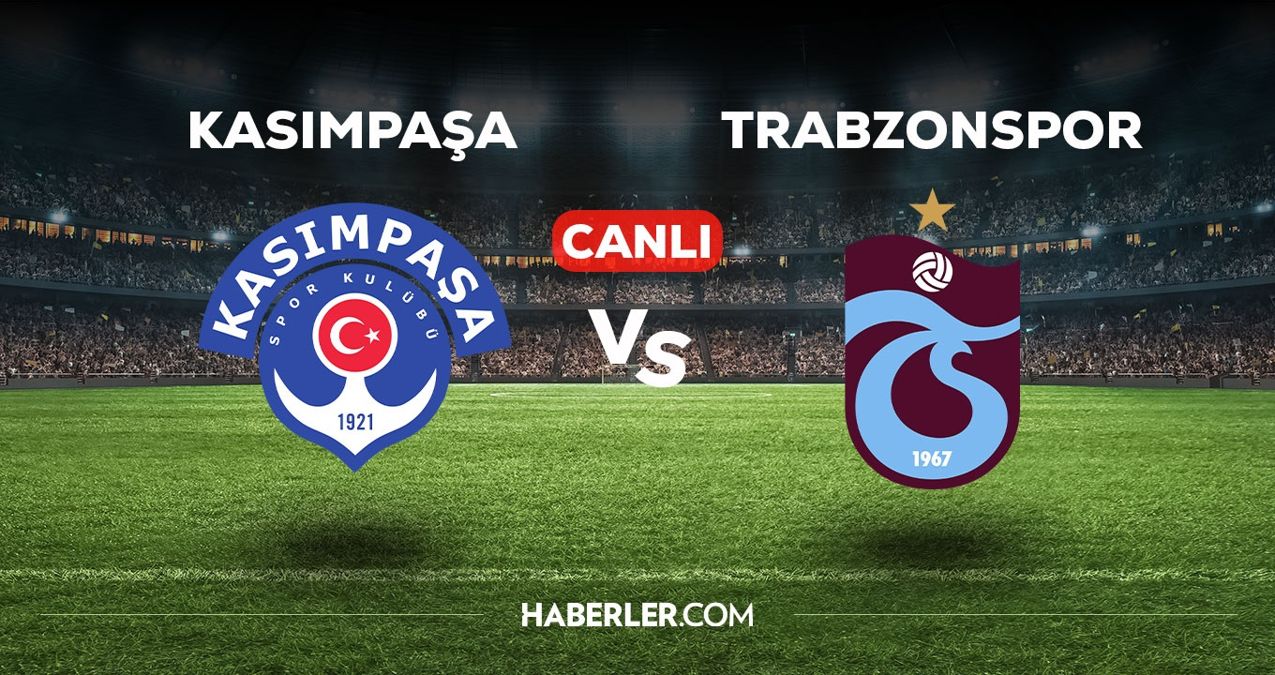 Kasımpaşa Trabzonspor maçı CANLI izle! Kasımpaşa TS maçı canlı yayın izle! Nereden ve nasıl izlenir?