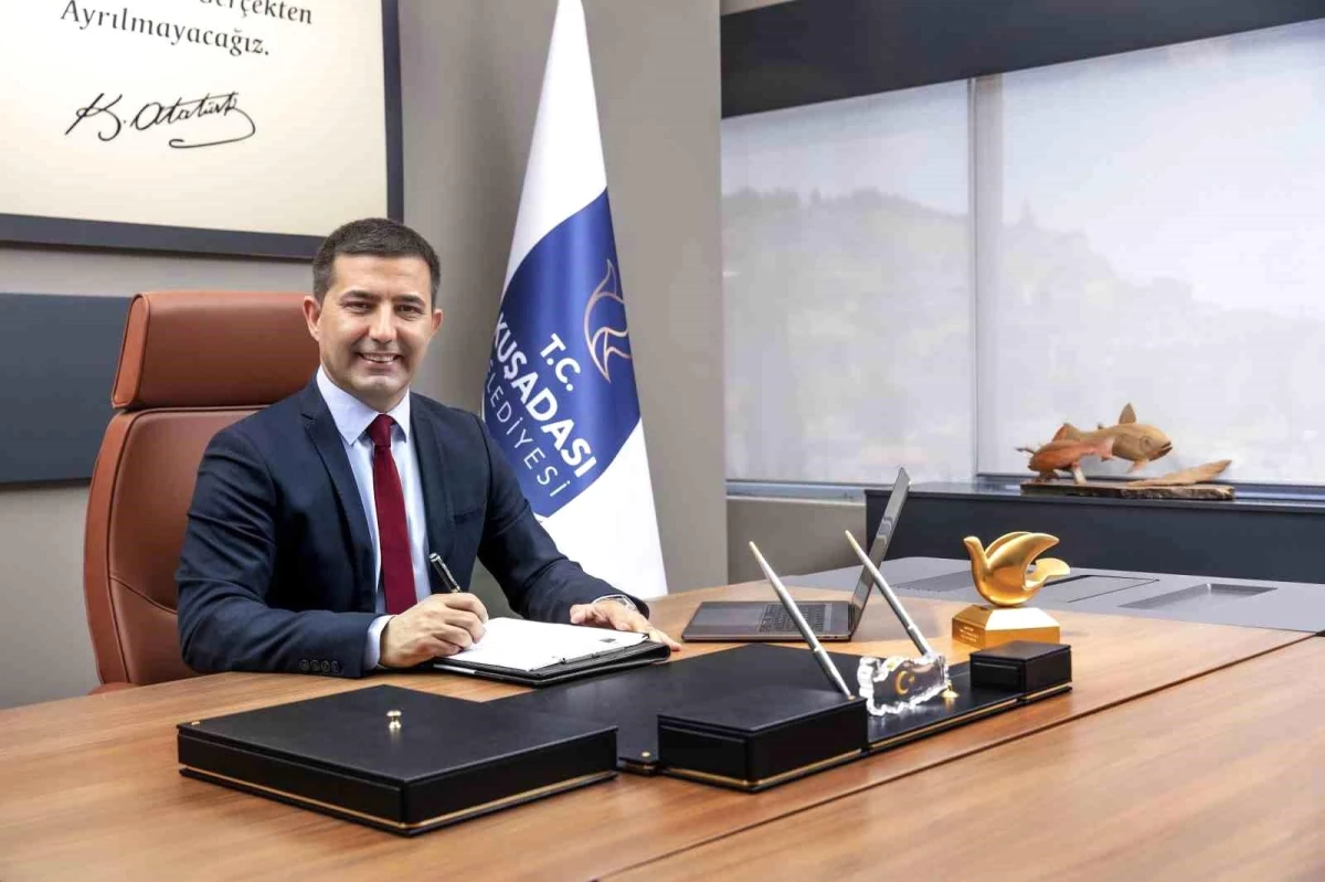 Kuşadası Belediye Lideri Kuşadasıspor'a muvaffakiyetler diledi
