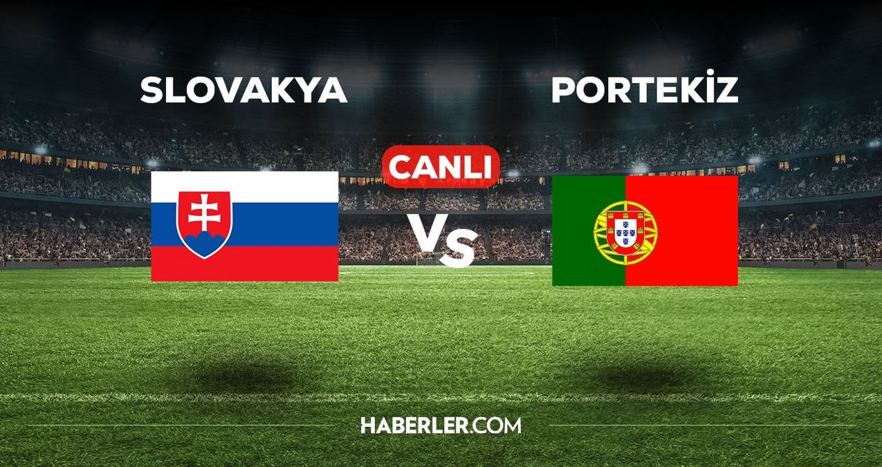 Slovakya Portekiz maçı CANLI izle! Slovakya Portekiz maçı canlı yayın izle! Nereden, nasıl izlenir?