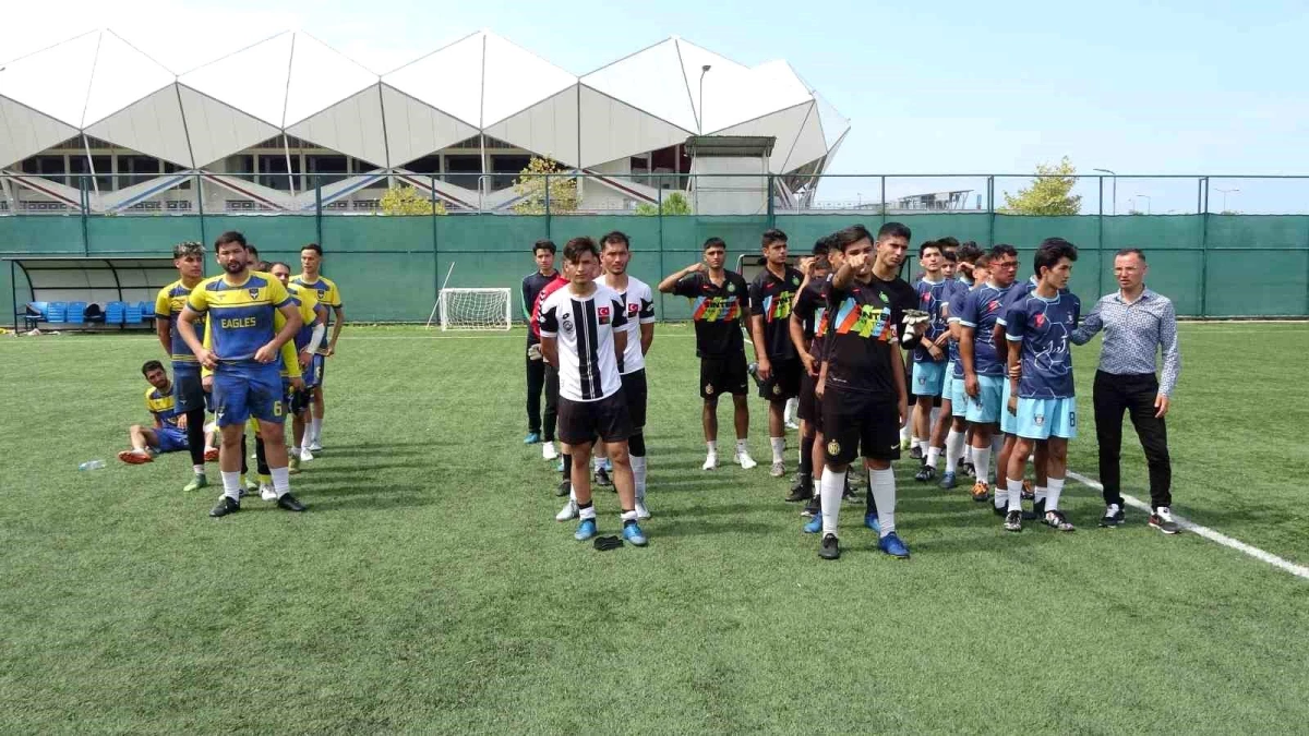 Trabzon'da düzenlenen futbol turnuvası sona erdi