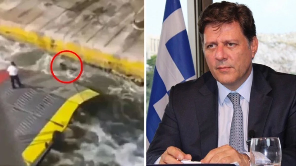 Yunanistan Denizcilik Bakanı, feribottan atılan yolcunun mevti sonrası istifa etti